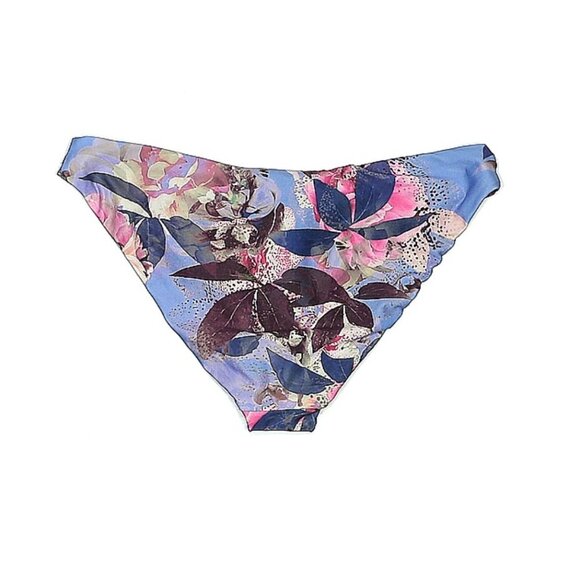 Becca Floral Orchid Bloom Front Twist Bikini Bottom Size XS NWT - Picture 2 of 9